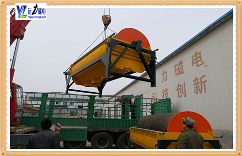 永磁磁选机，河南尾水盘式永磁选机_河南尾水盘式永磁选机磁场强度工作原理一般为多少_磁块如何排列