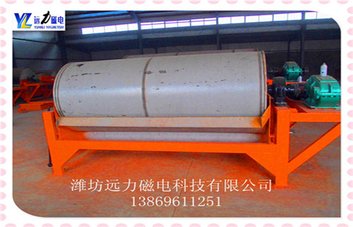 永磁筒式强磁磁选机，吉林永磁筒式强磁选机_远力吉林永磁筒式强磁选机批发的结构磁场分布图